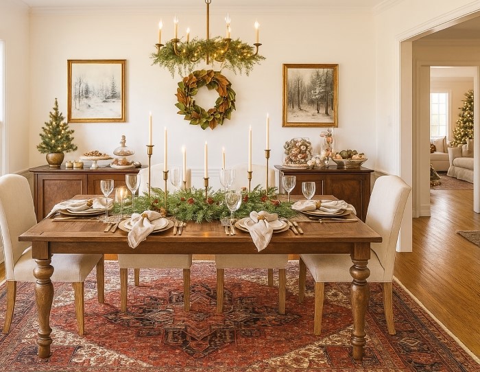 christmas small house decorations